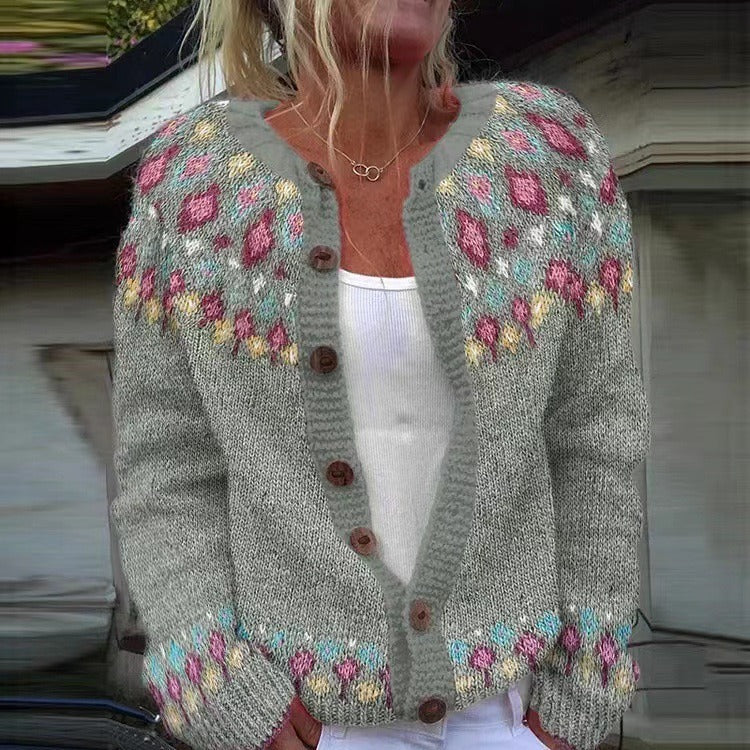 Cárdigan floral
