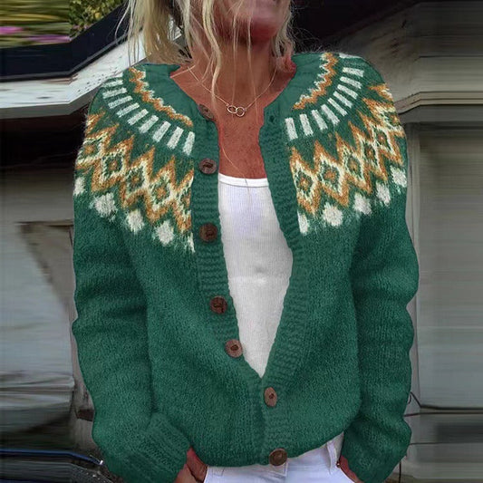 Cárdigan estampado