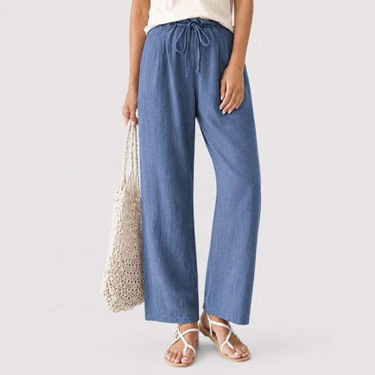 Pantalón holgado con cintura ajustable