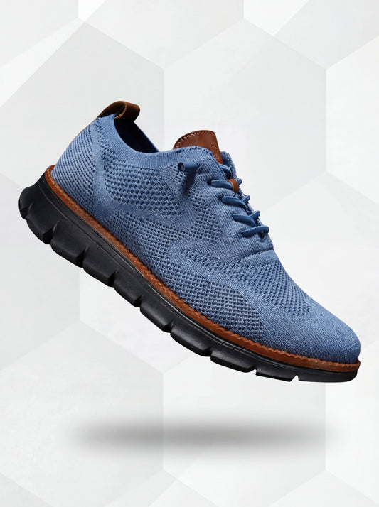 Ultracomfort Breathable Shoes Blue & Black | Lightweight Walking Shoes