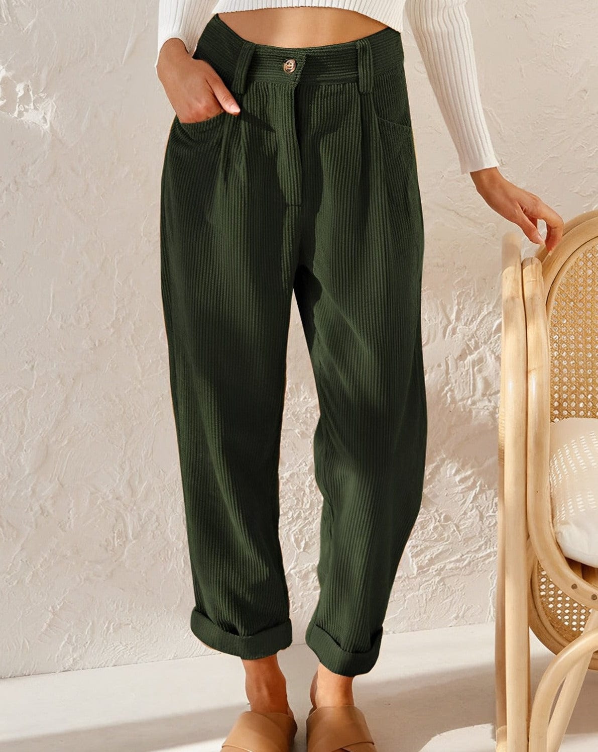 Pantalón casual atemporal