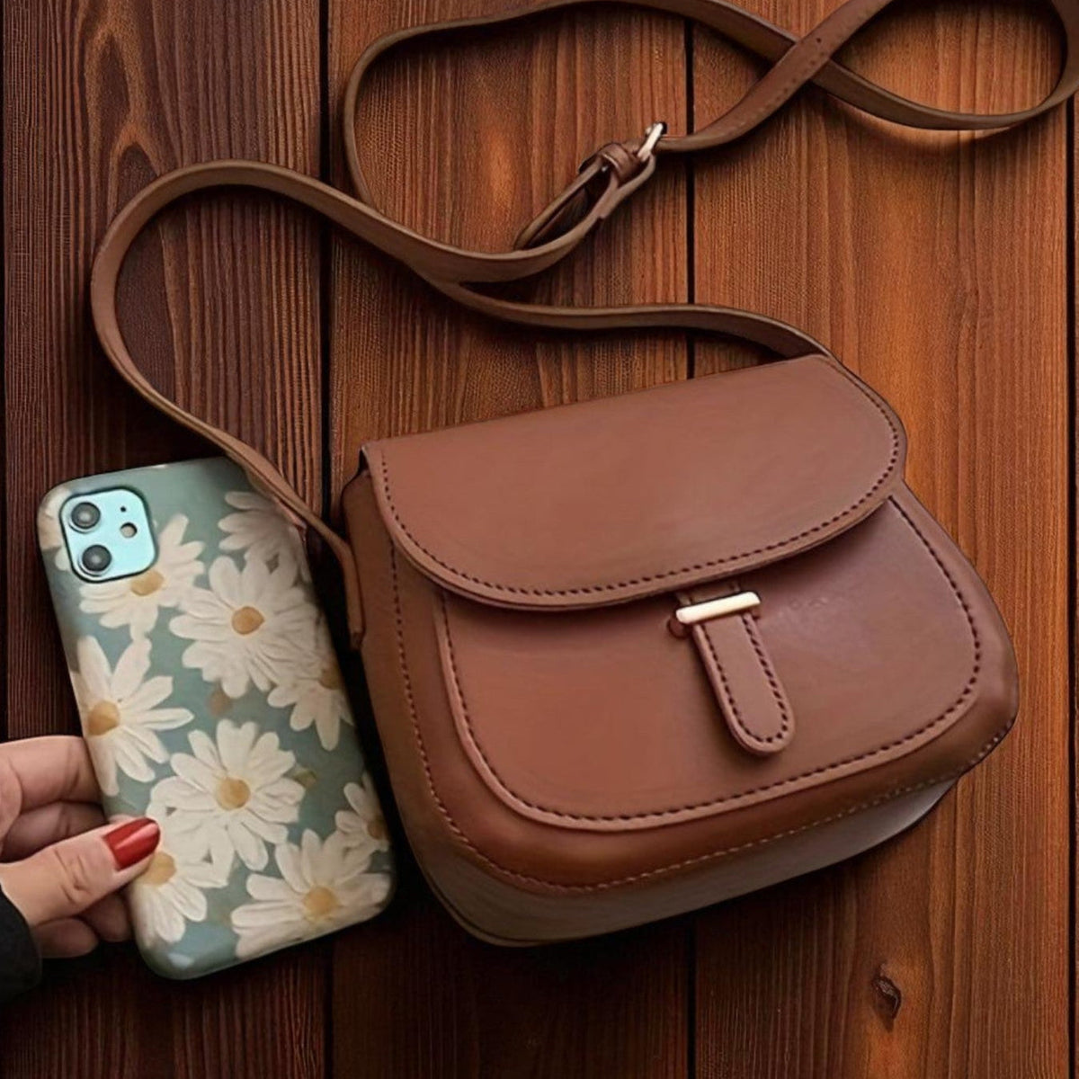 Bolsa de hombro retro