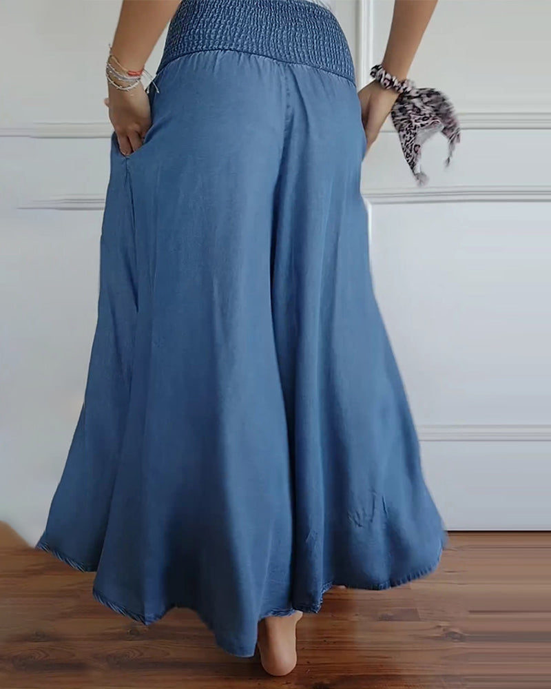 Pantalón con cintura elástica