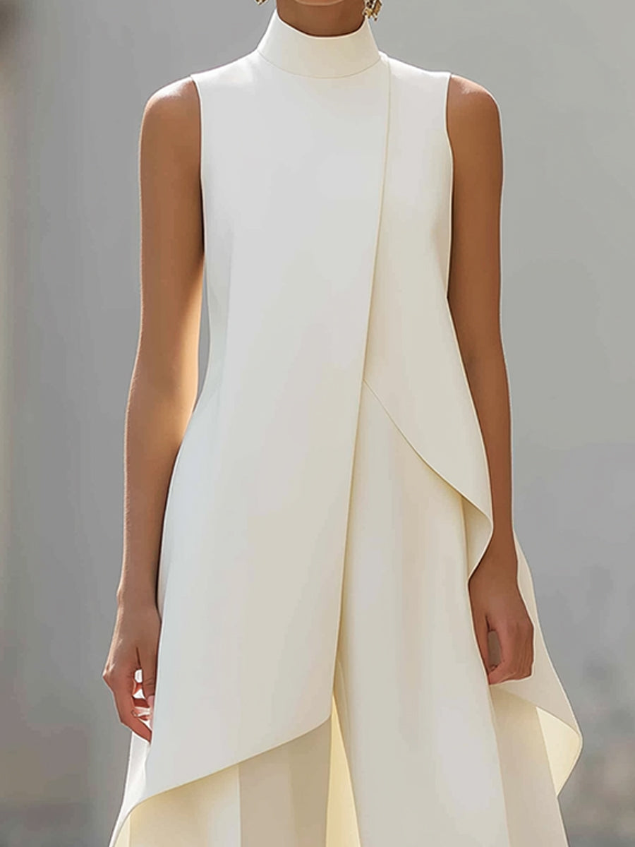 Conjunto de ceremonia con pantalón de pierna ancha