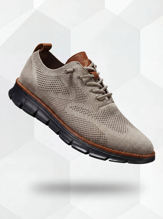 Ultracomfort Breathable Shoes Khaki & Black | Lightweight Walking Shoes