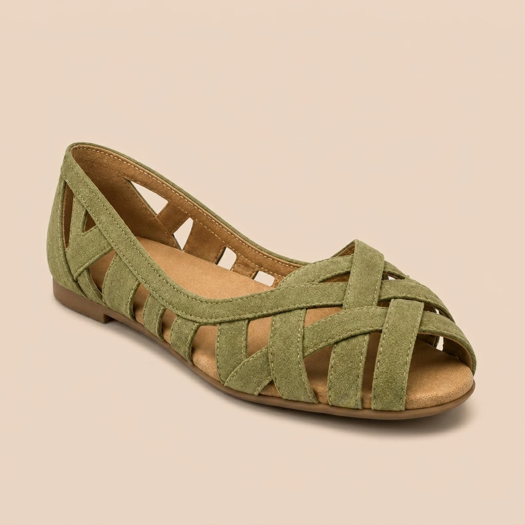 Sandalias trenzadas de verano
