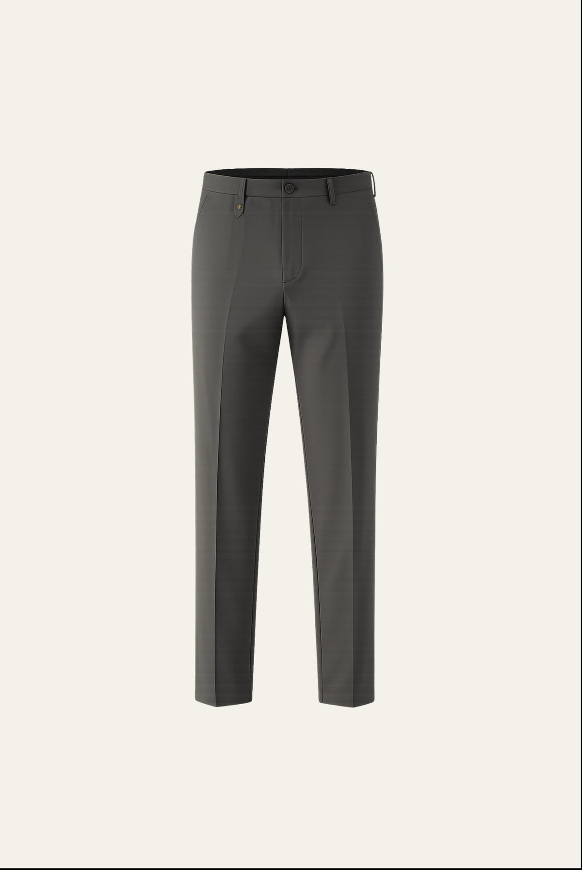 Luca Chino Grey | Slim Straight-Leg Chinos