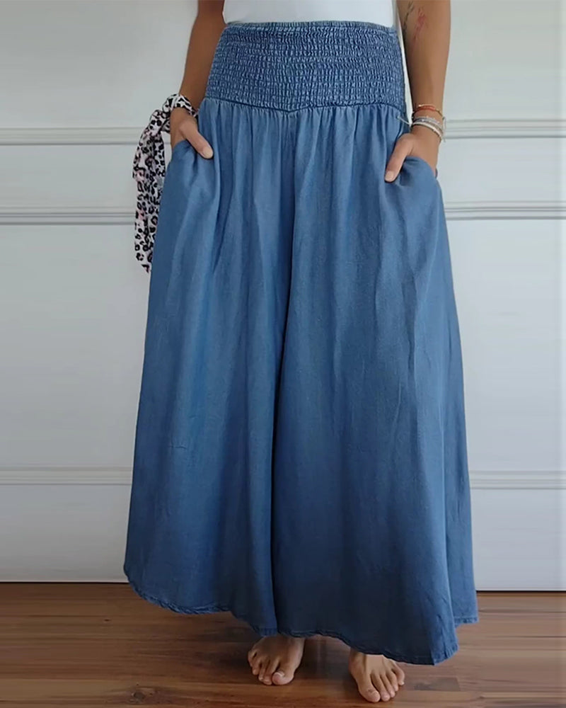 Pantalón con cintura elástica