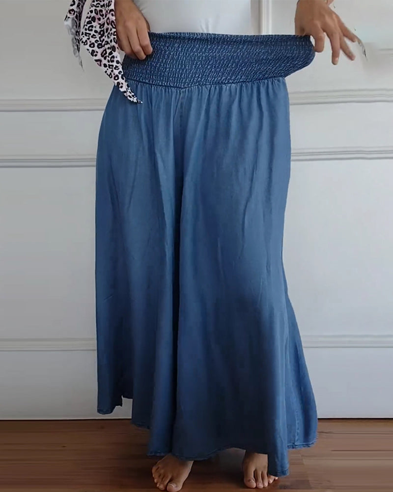 Pantalón con cintura elástica