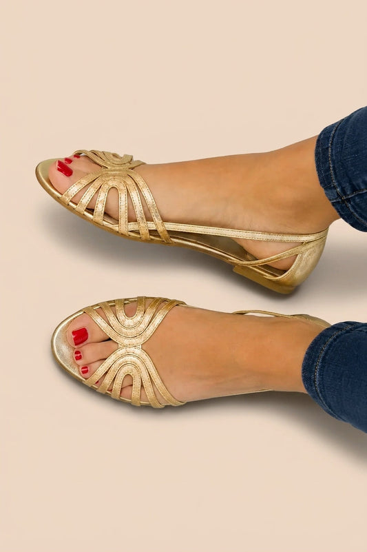 Sandalias bajas elegantes