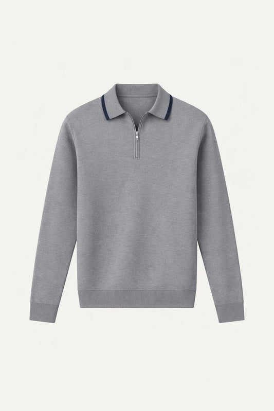 Extrafine City Polo Grey