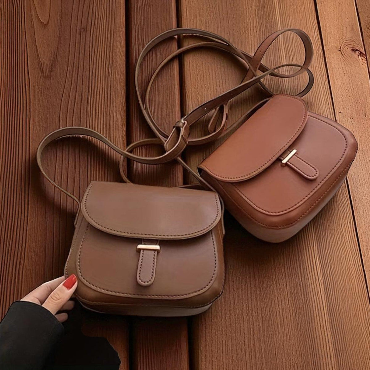 Bolsa de hombro retro