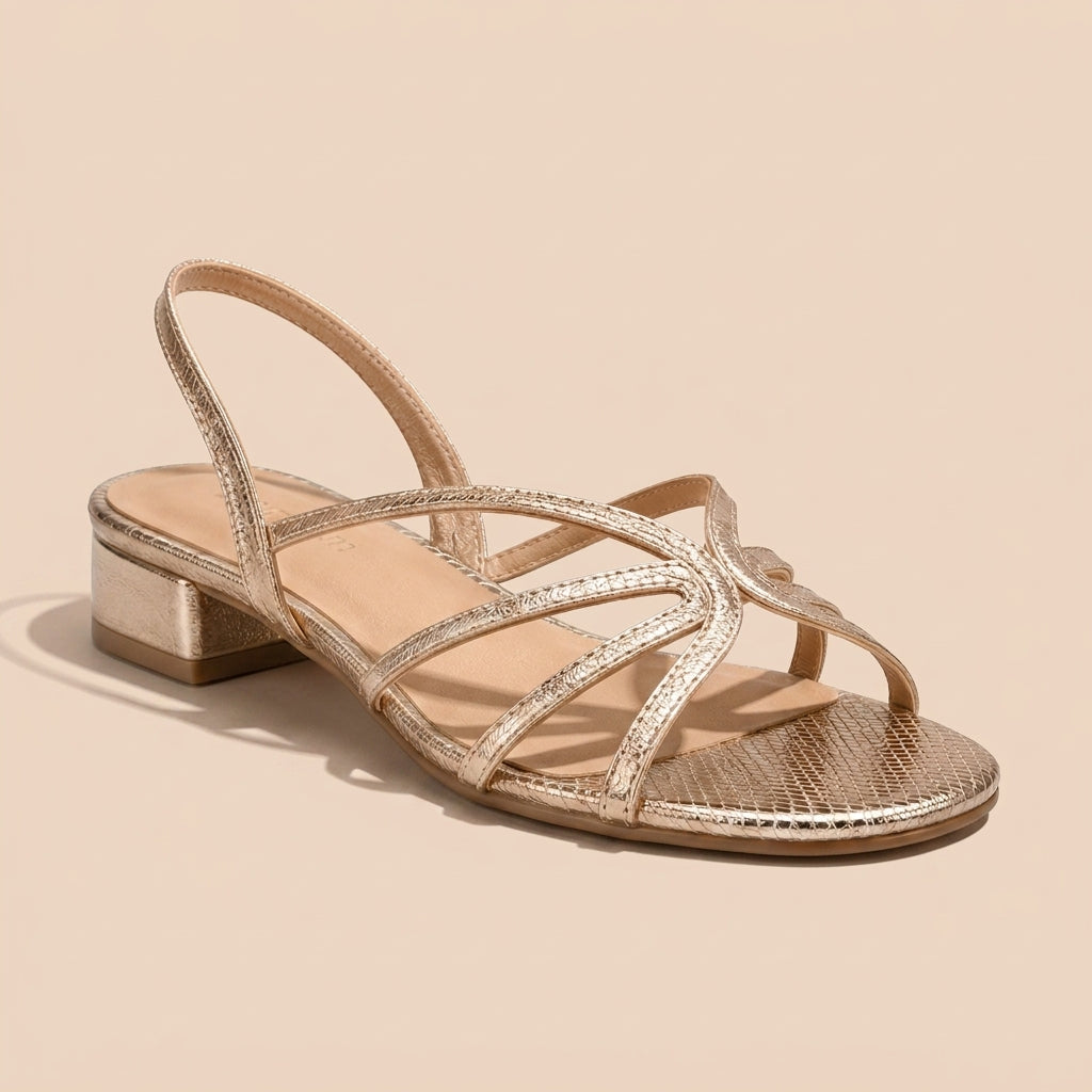 Sandalias elegantes de verano