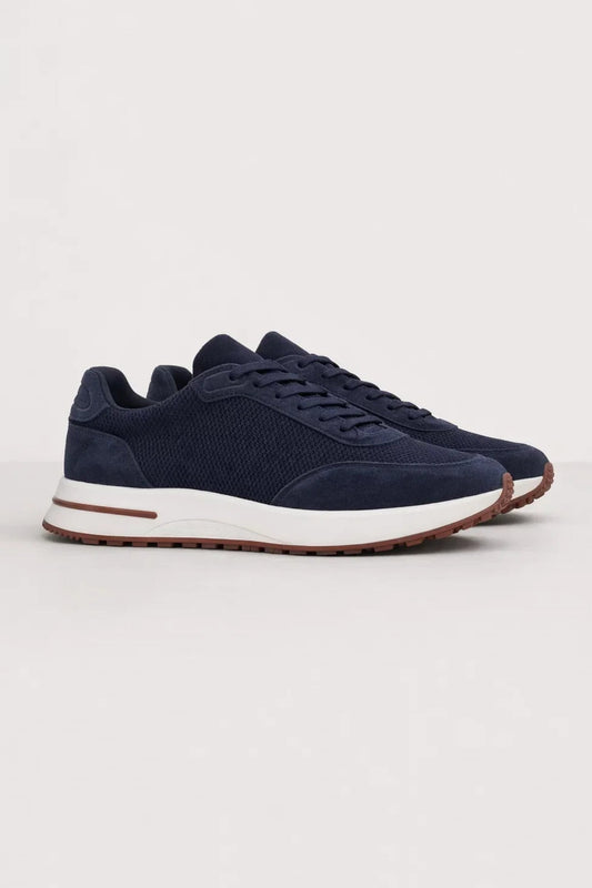 Giuliano City Sneaker Navy | Suede City Sneaker