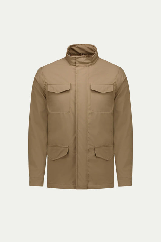 Givano Expedition Coat Khaki | Warm Winter Coat