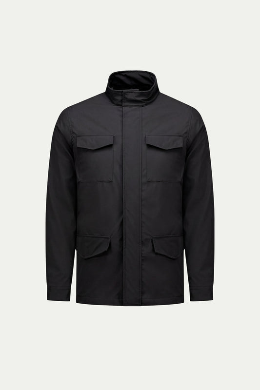 Givano Expedition Coat Black | Warm Winter Coat