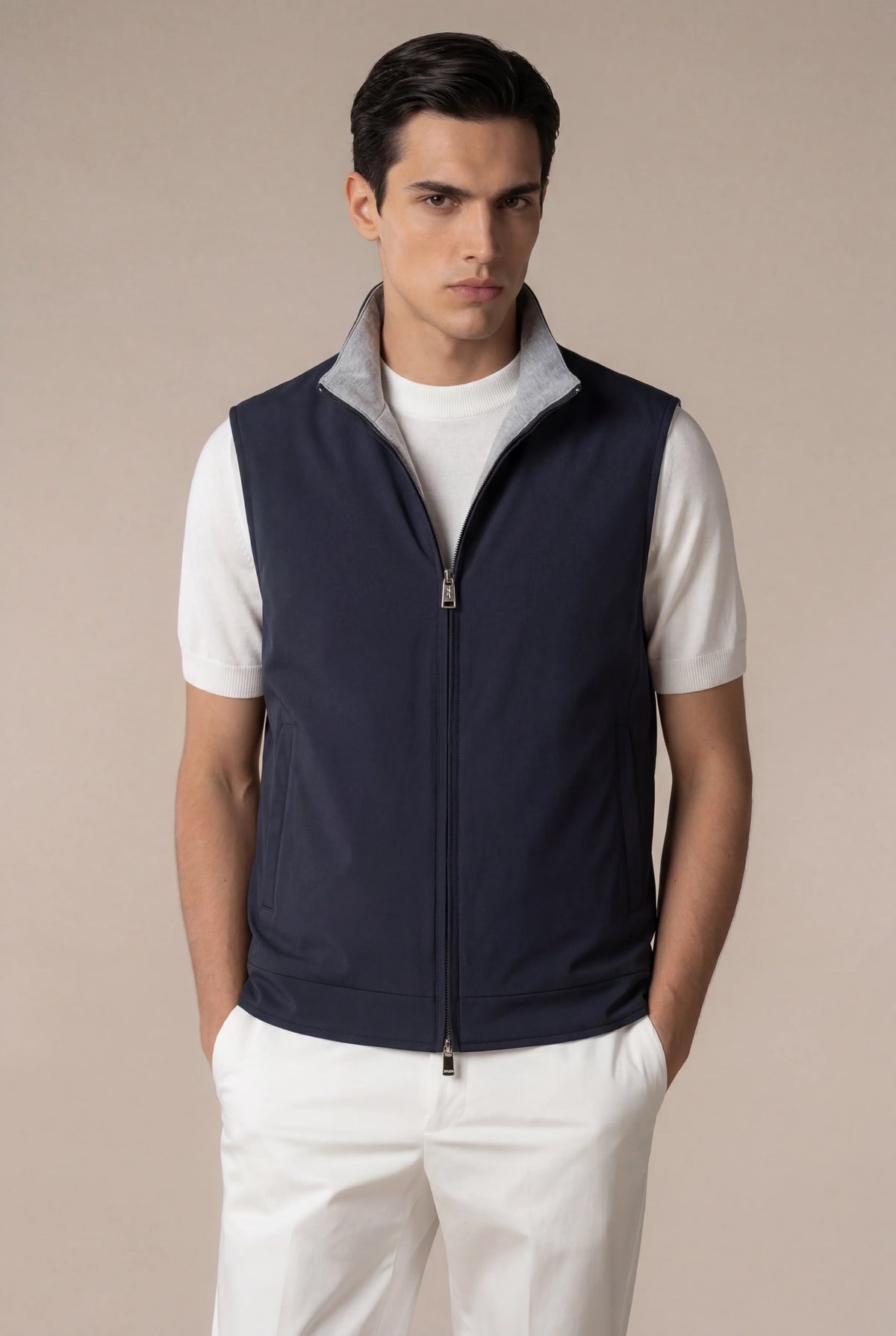 Widion Body Warmer Navy | Padded Gilet