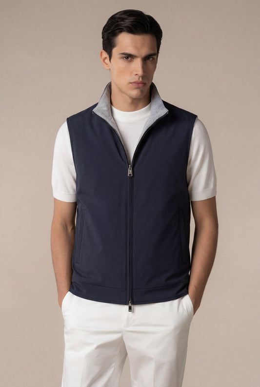 Widion Body Warmer Navy | Padded Gilet