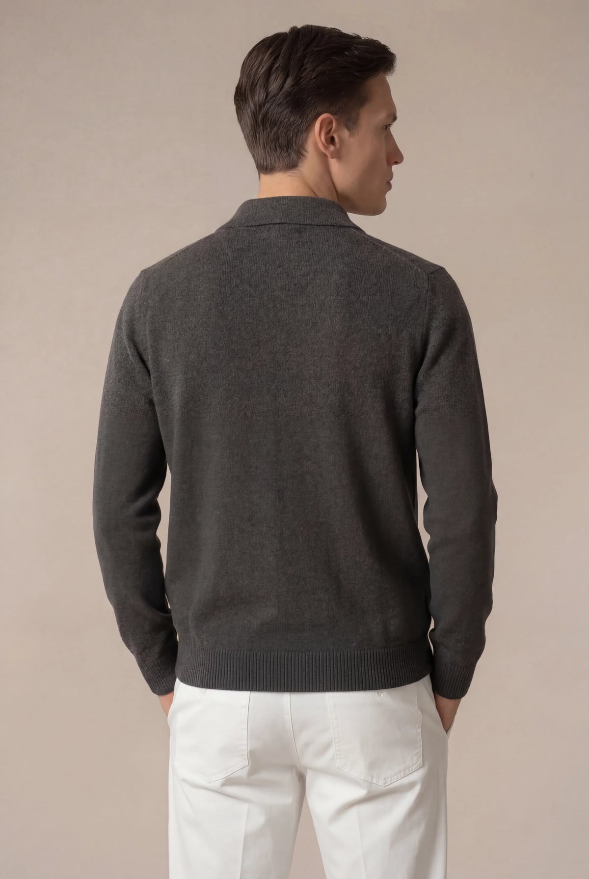 Miliano Cardigan Olive Green | Knit Cardigan with Chest Pockets