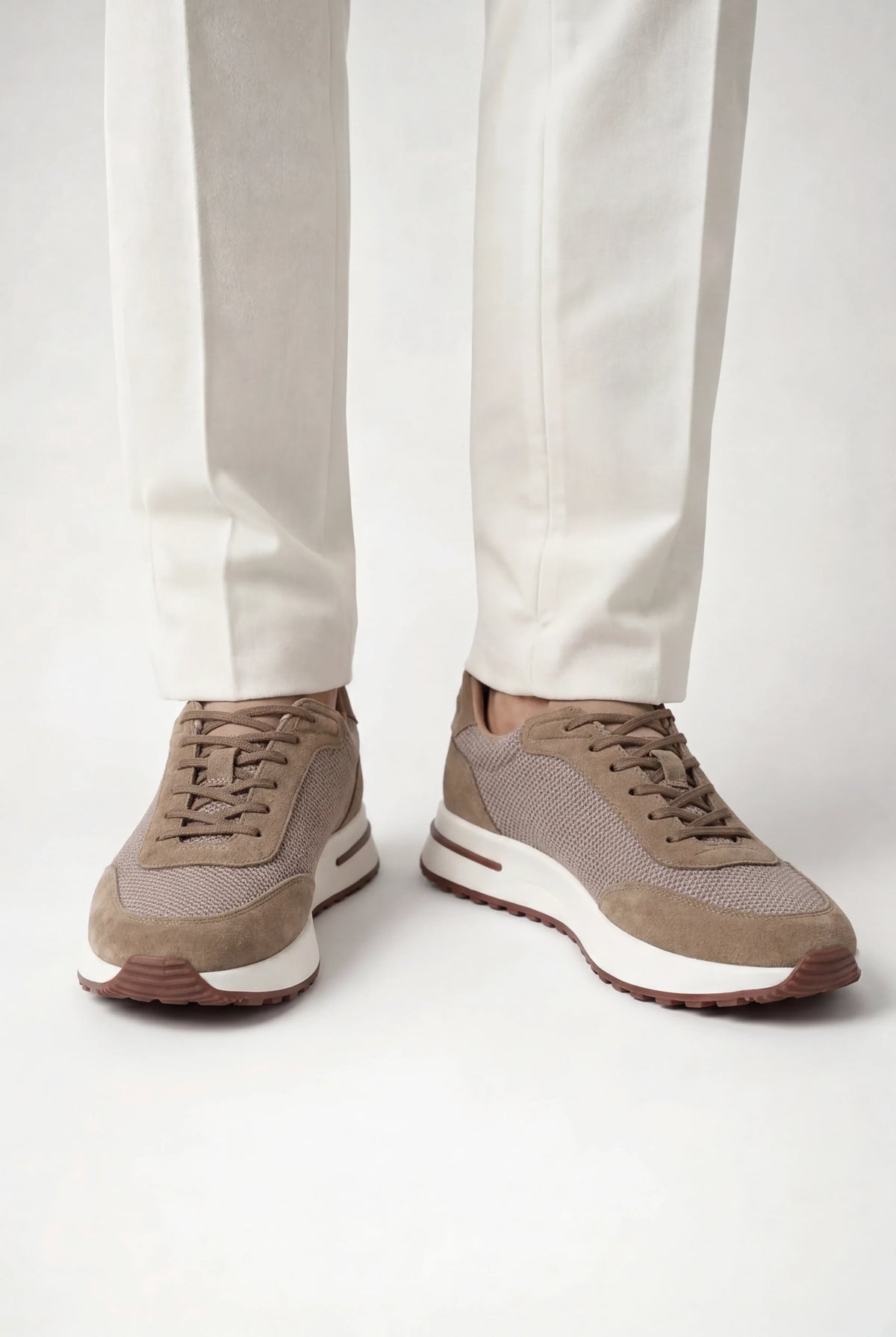 Giuliano City Sneaker Beige | Suede City Sneaker