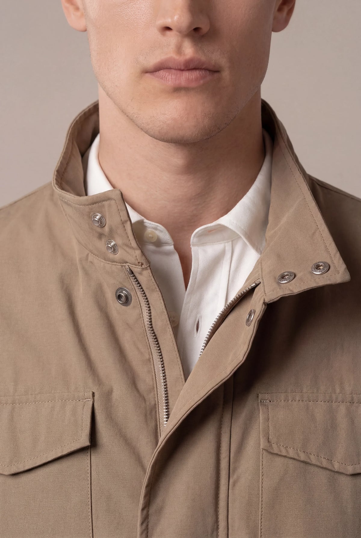 Givano Expedition Coat Khaki | Warm Winter Coat