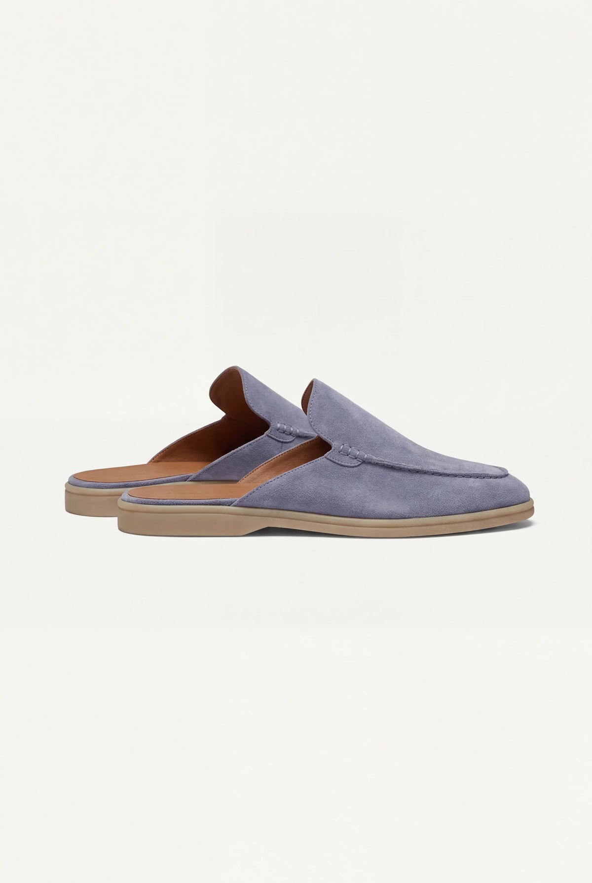 Suede Yacht Loafer Blue | Slip-On Boat Loafer