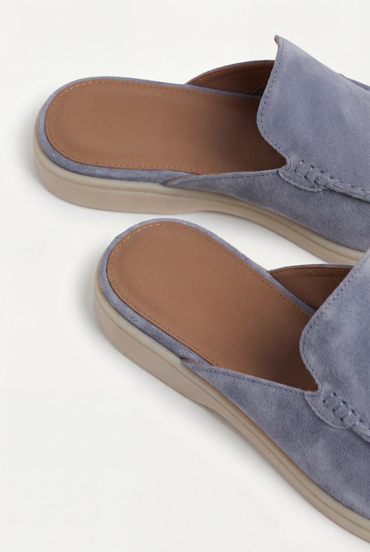 Suede Yacht Loafer Blue | Slip-On Boat Loafer