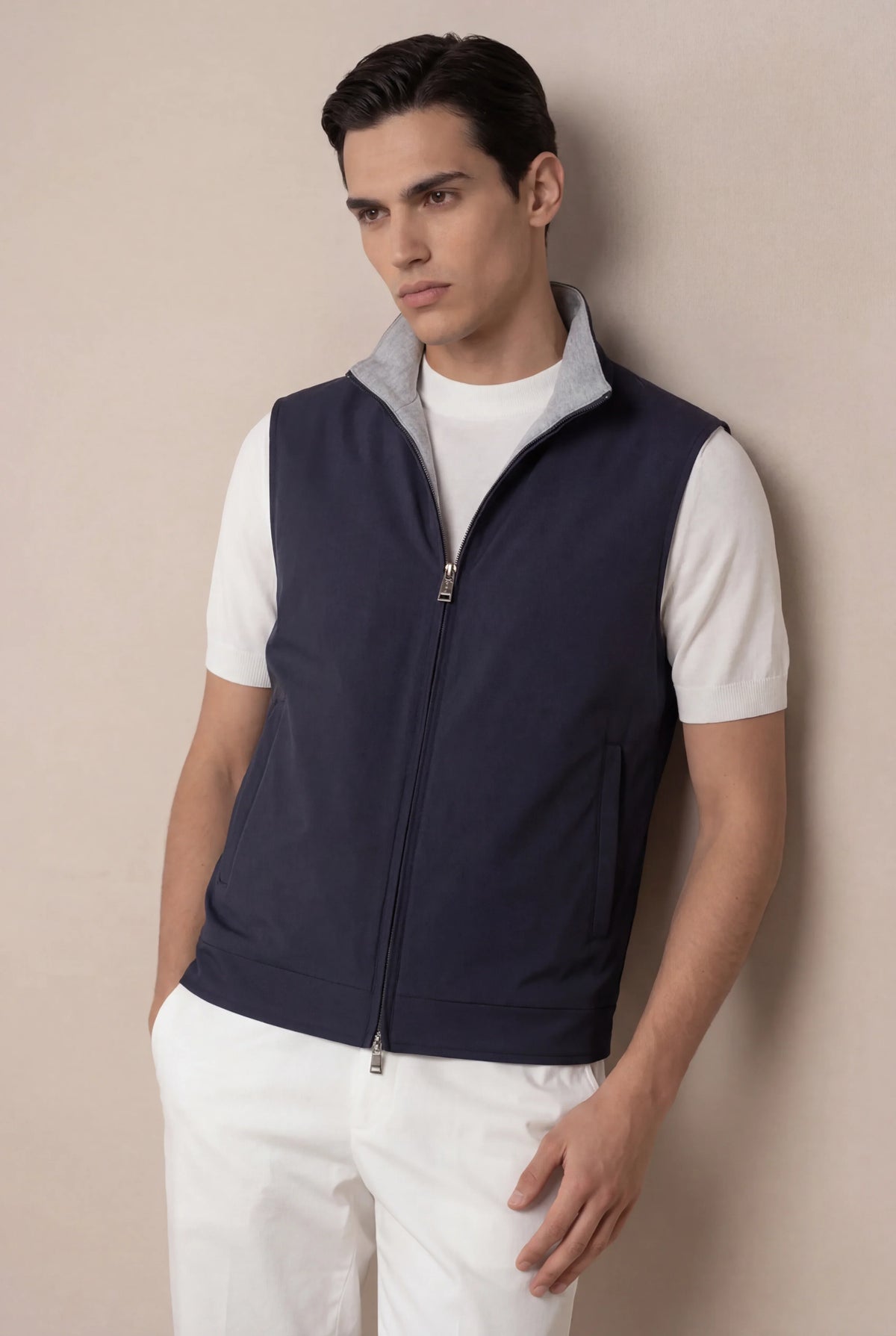 Widion Body Warmer Navy | Padded Gilet