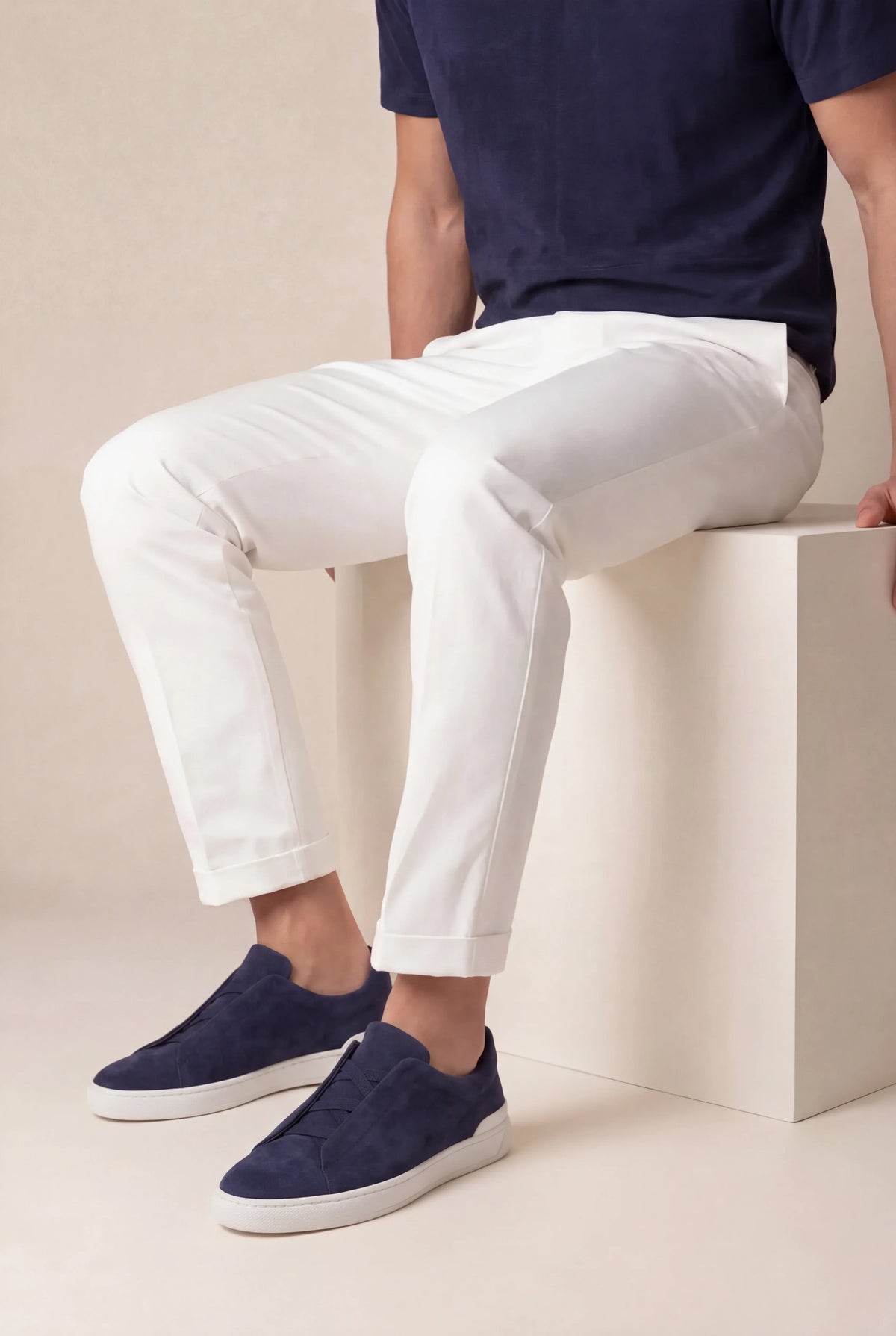 Drift Sneaker Navy | Classic Low-Top Sneaker