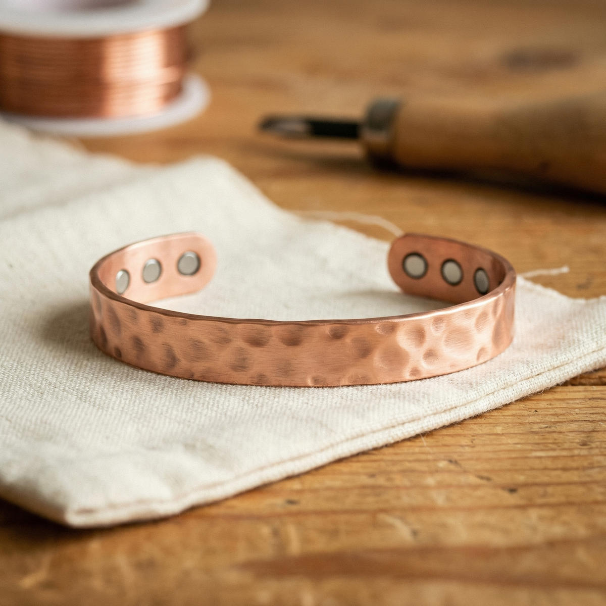 Copper Bracelets & Rings