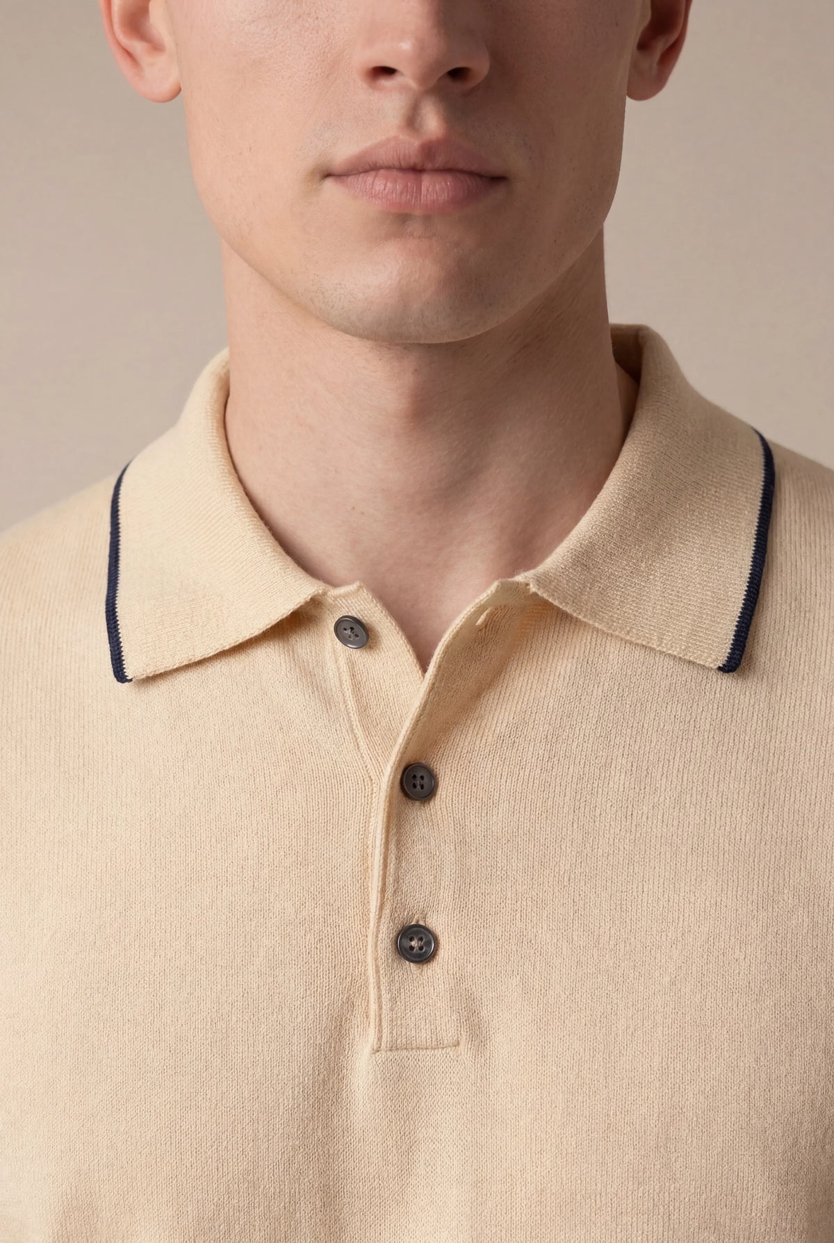 Beige Predator Polo