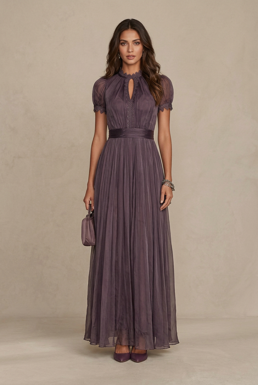 Vestido maxi elegante y fluido