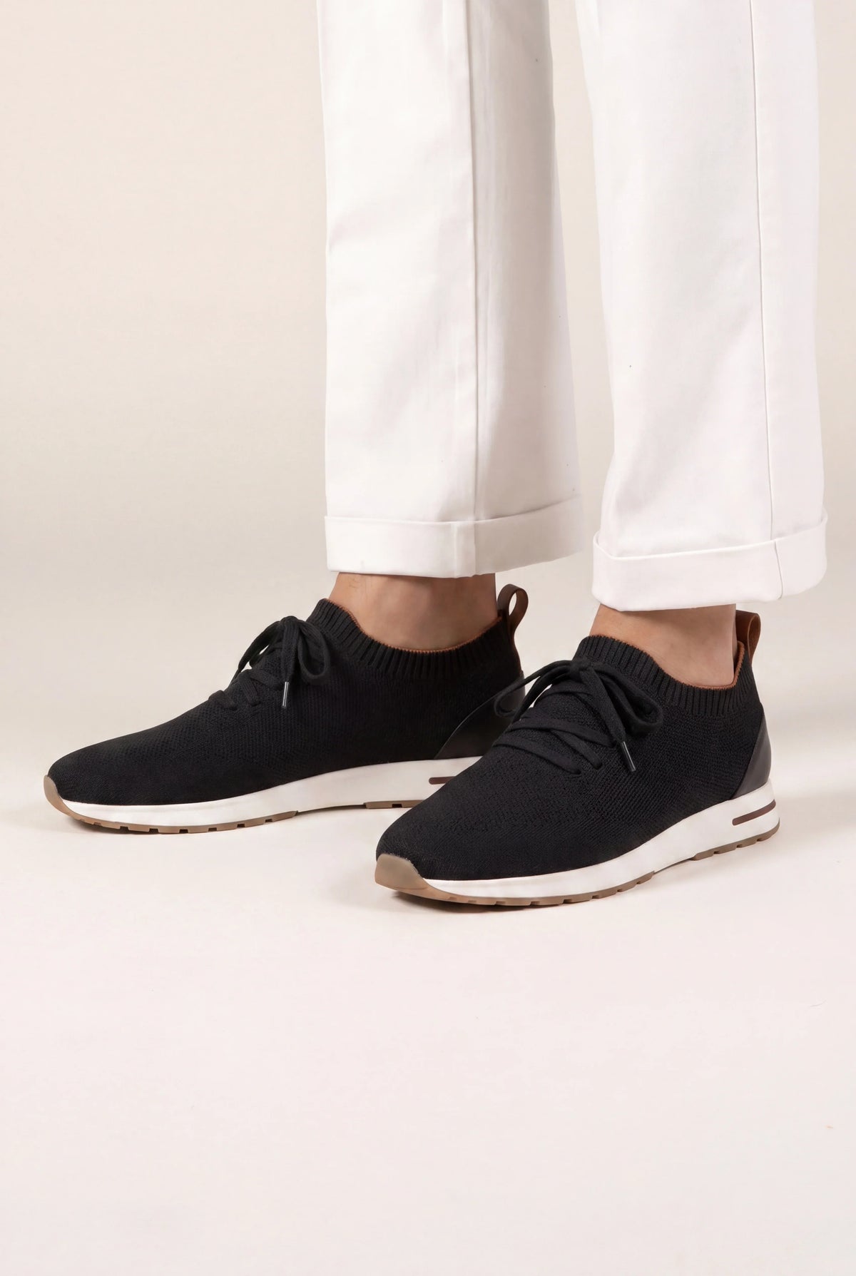 Active Knit Sneaker Black | Lightweight Knit Sneaker