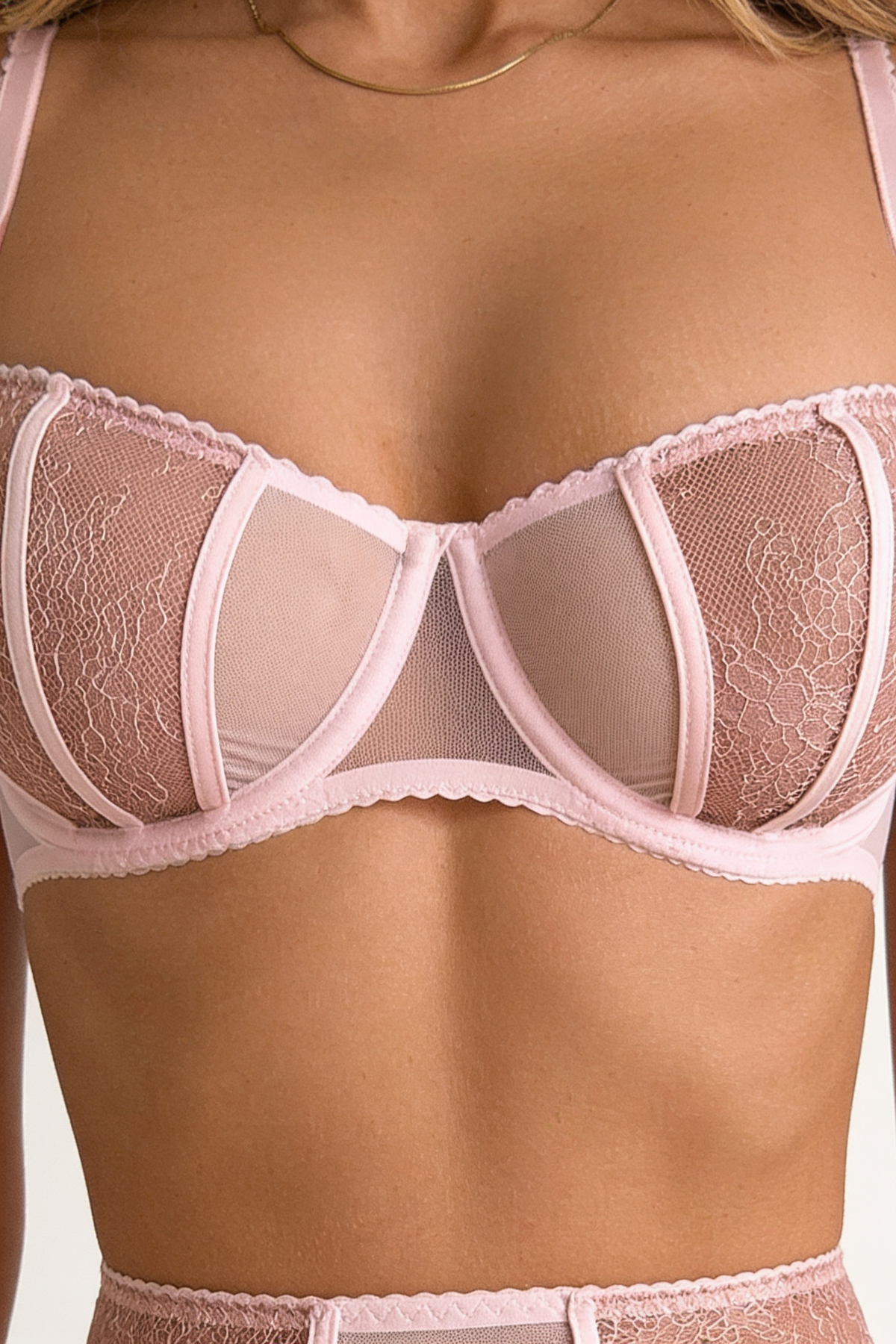 Muse Intime | Lingerie Set in Soft Pink