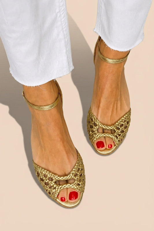 Sandalias trenzadas