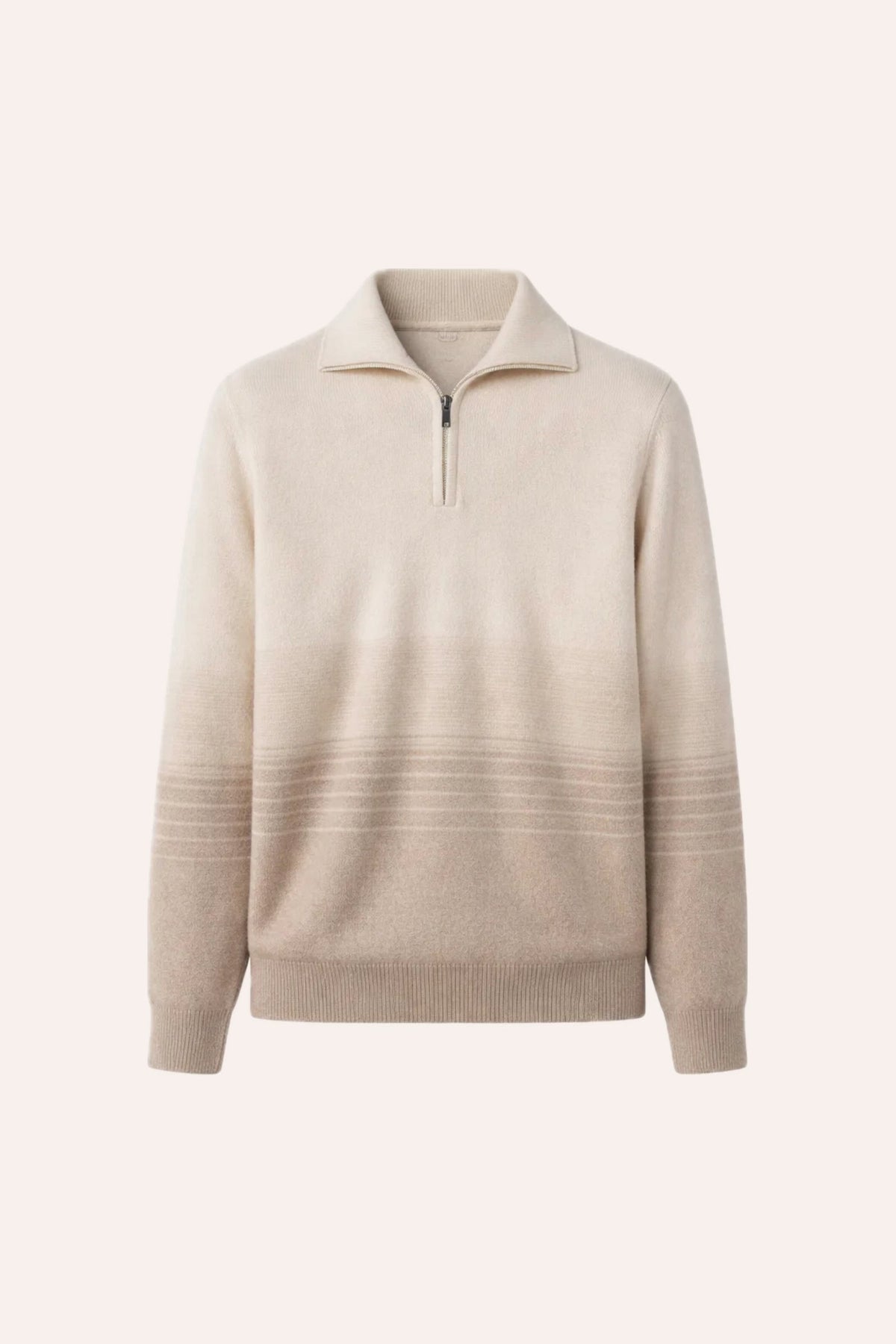 Lionel Voyager Zip-Up | Cashmere Half-Zip Sweater
