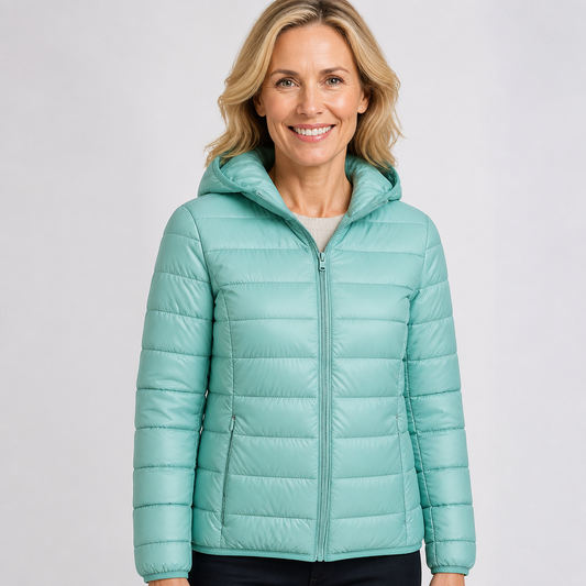 Chaqueta de primavera, verde menta