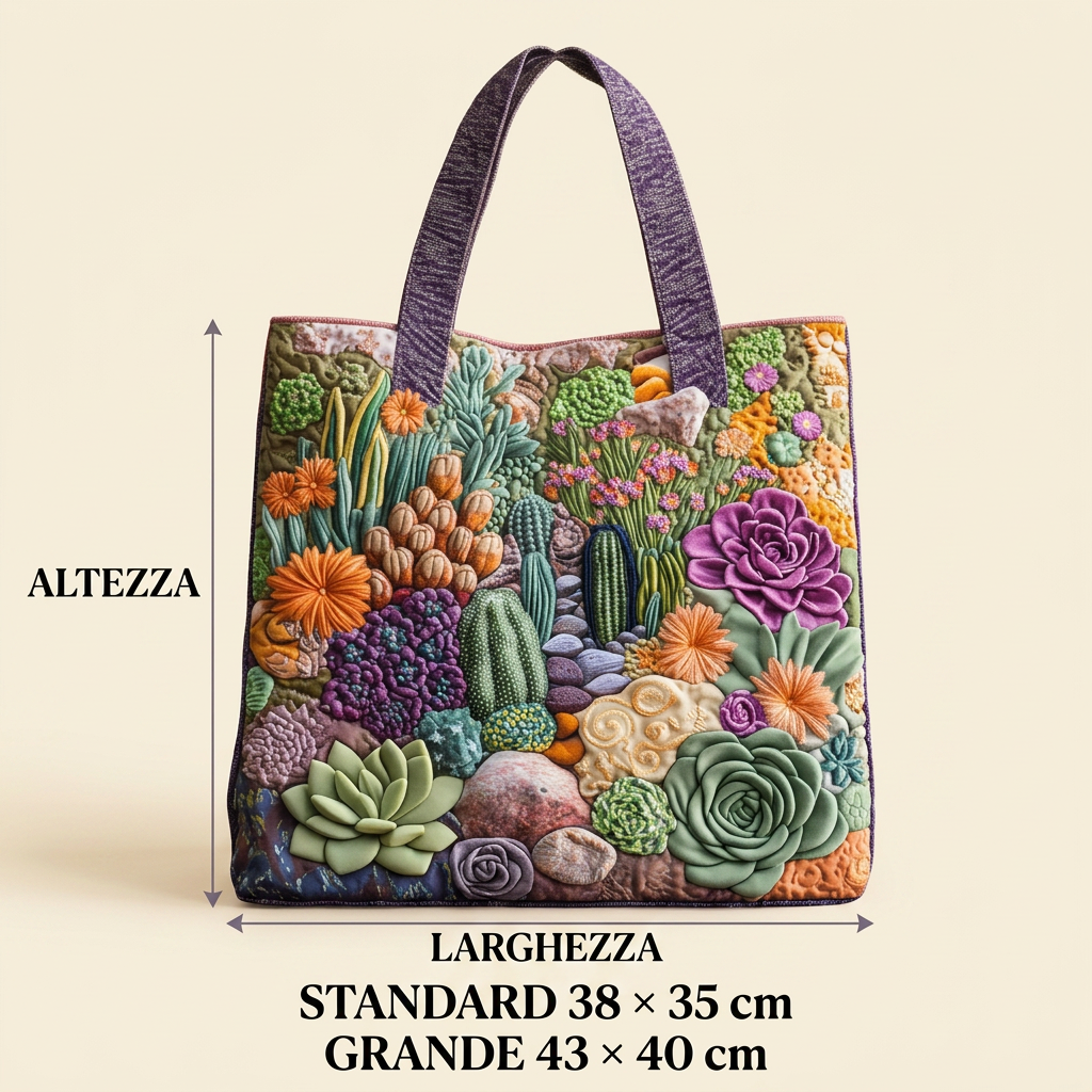 Bolso de mano floral acolchado