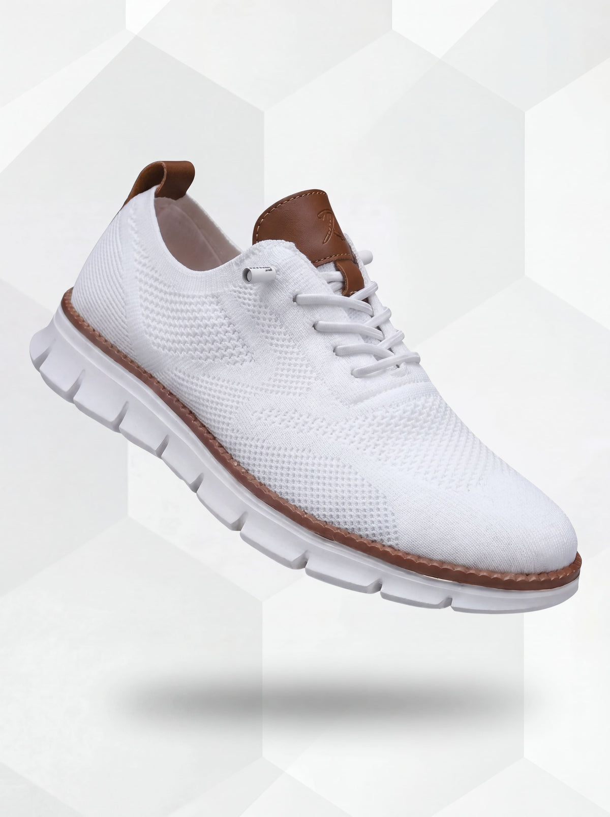 Ultracomfort Breathable Shoes White | Lightweight Walking Shoes