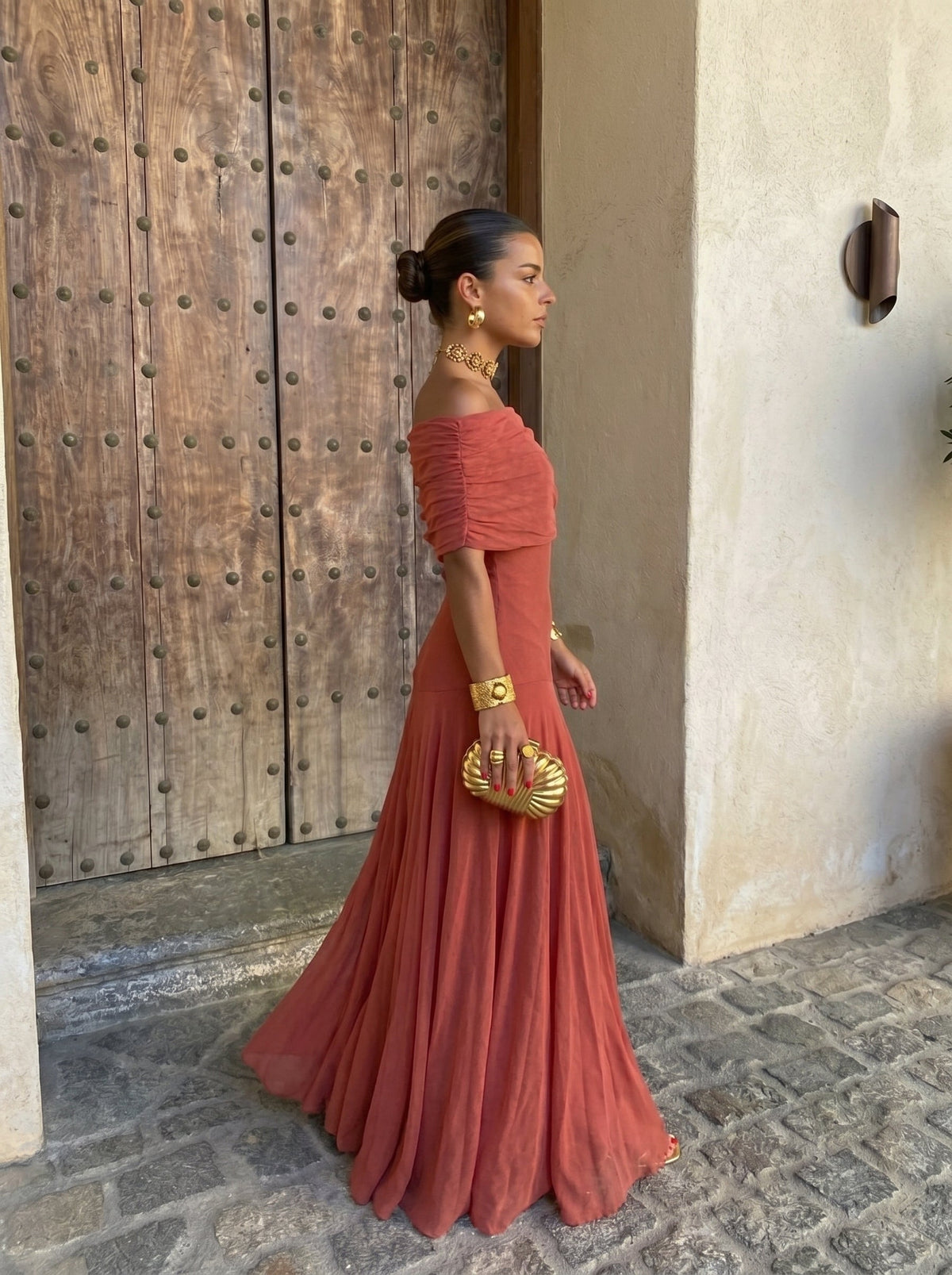 Elegante vestido de fiesta