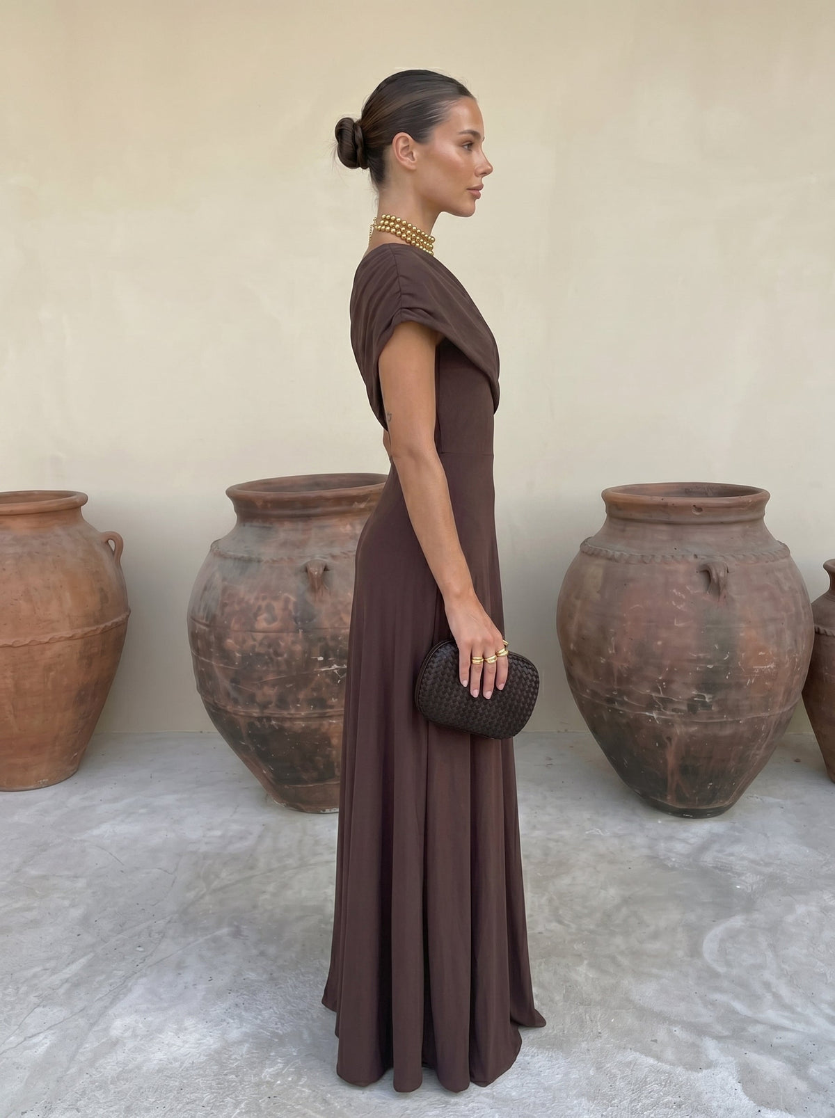 Elegante vestido de fiesta