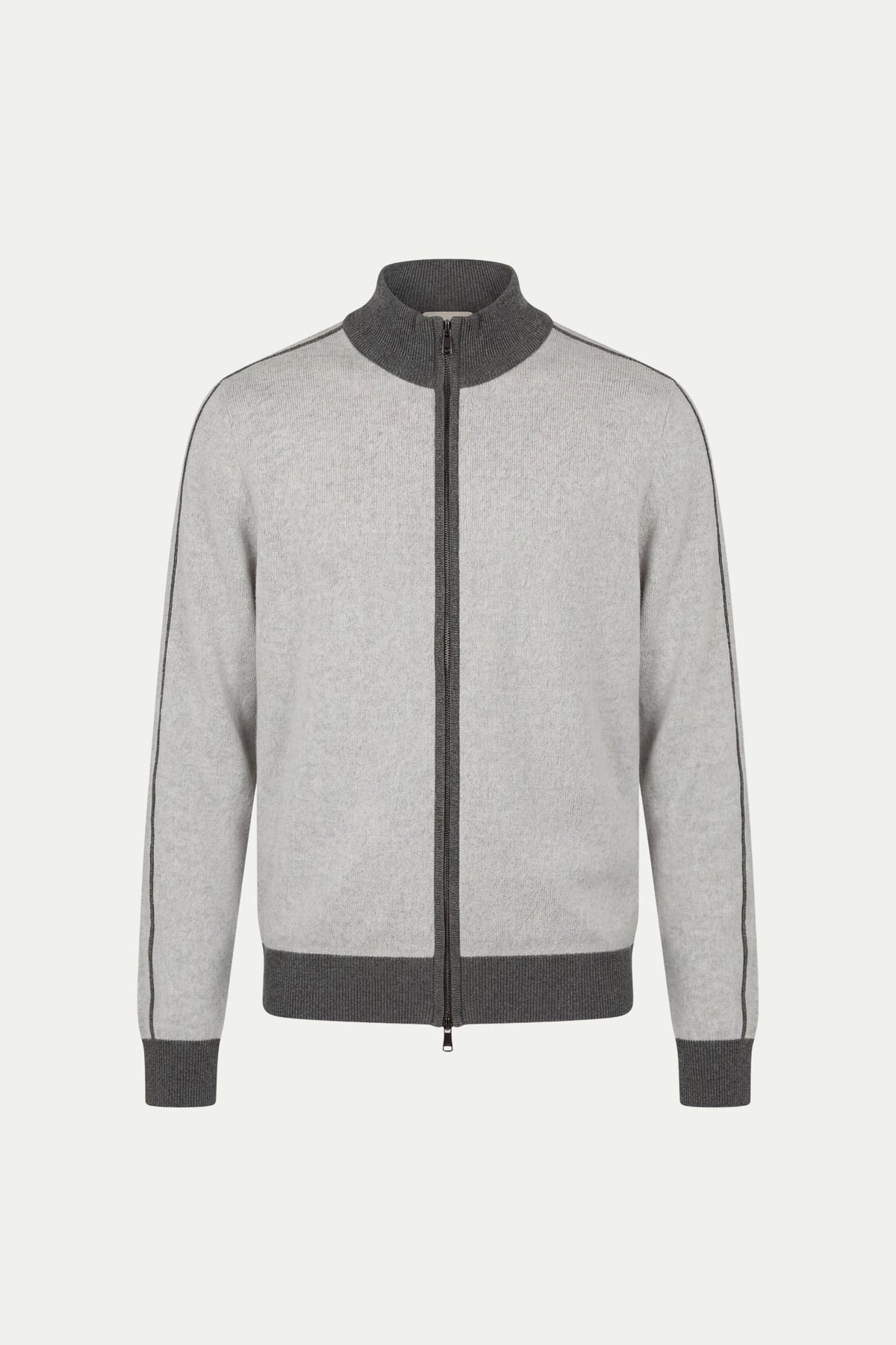 Santiono Cardigan Grey | Cashmere Button Cardigan