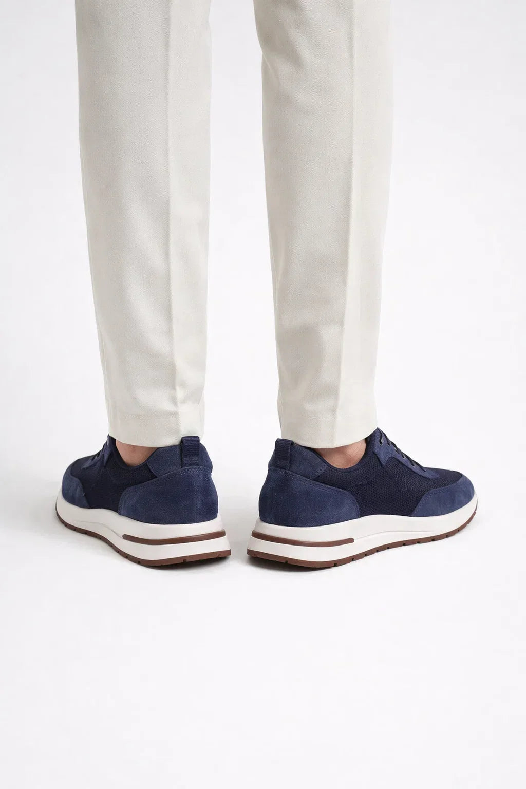 Giuliano City Sneaker Navy | Suede City Sneaker