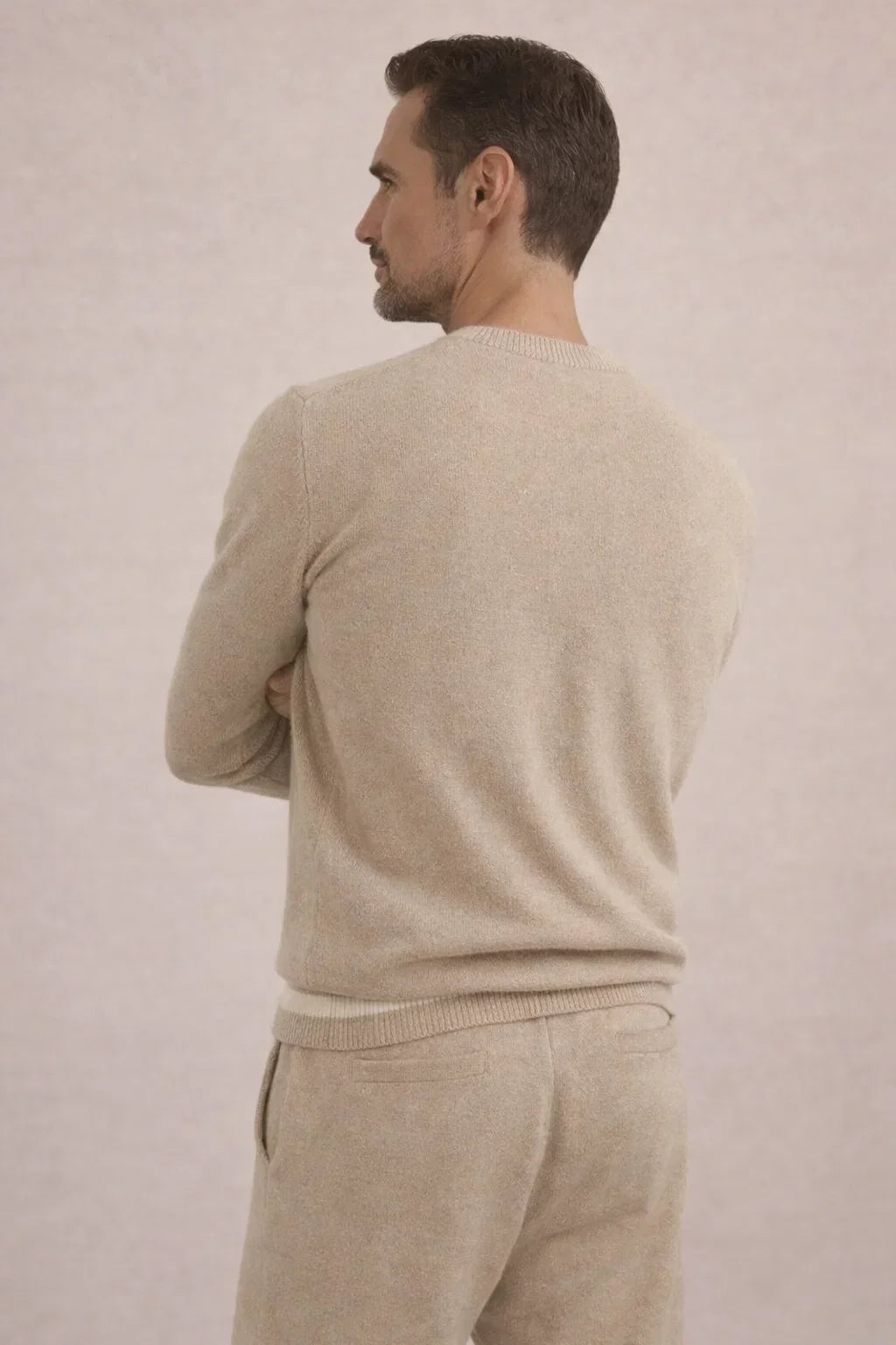 Nilo Signature Set Sand | Two-Piece Knit Set