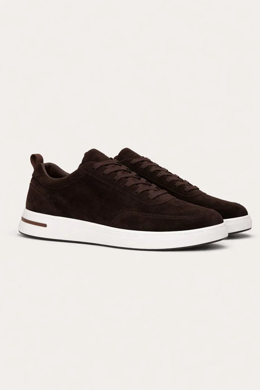 Giorgio Sneaker Brown | Suede Low-Top Sneaker