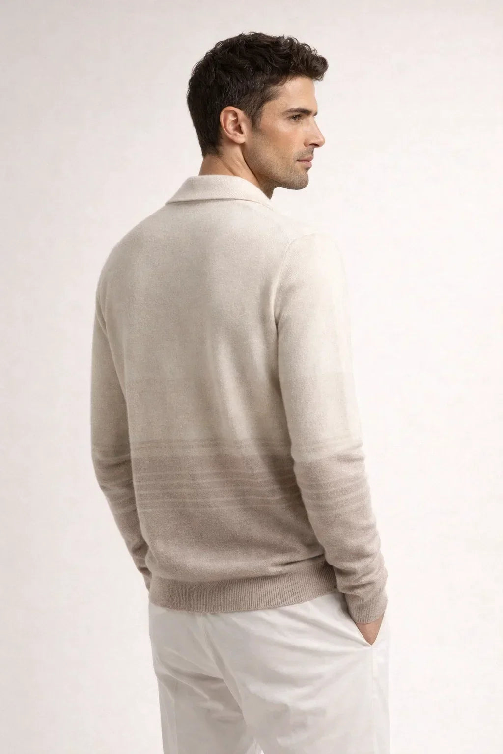 Lionel Voyager Zip-Up | Cashmere Half-Zip Sweater