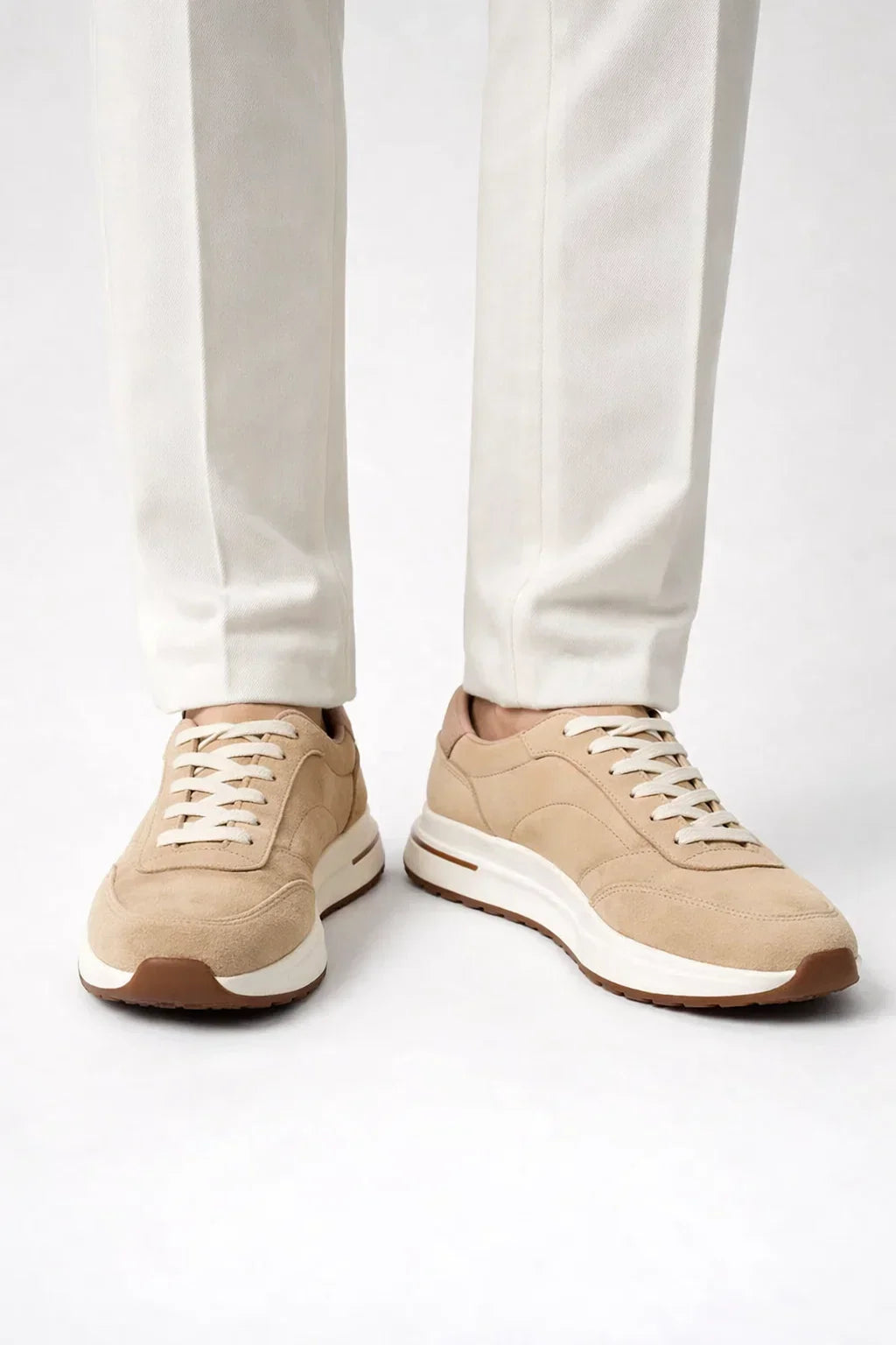 Rafelo Sneaker Beige | Premium Low-Top Sneaker