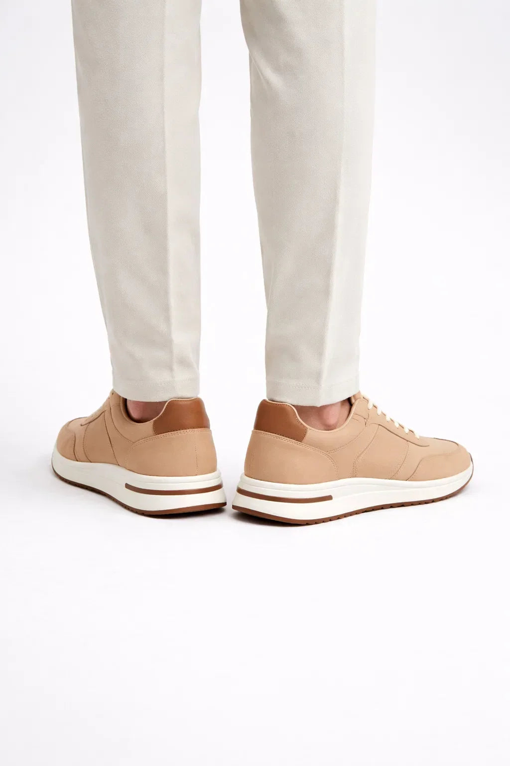 Rafelo Sneaker Beige | Premium Low-Top Sneaker