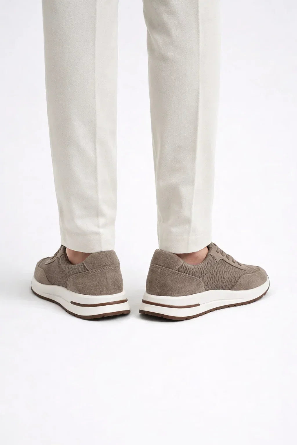 Giuliano City Sneaker Beige | Suede City Sneaker