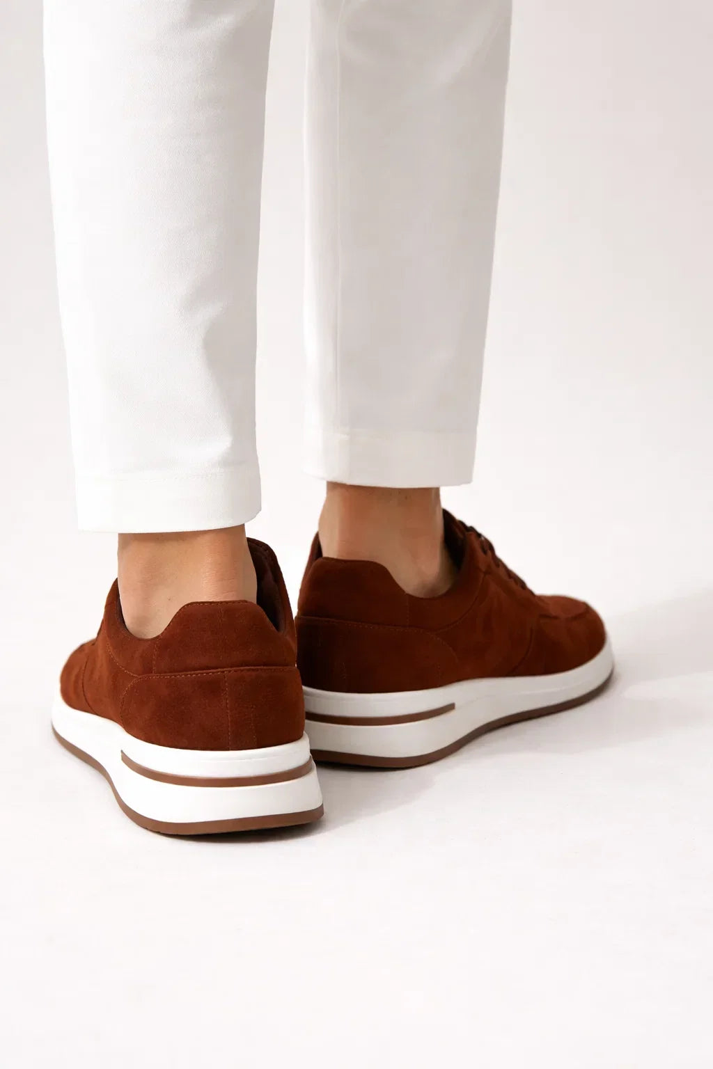 Rafelo Sneaker Mocha | Premium Low-Top Sneaker